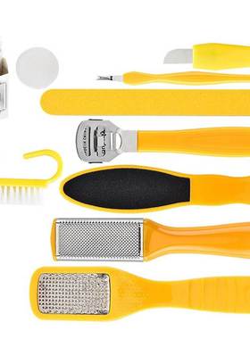 Pedicure-Tools-Kit Exfoliating-Scrubber Feet-Care Callus-Rem