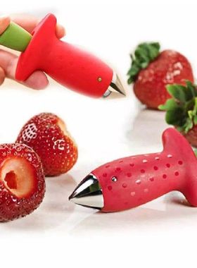 Strawberry Huller Metal Tomato Stalks Plastic Fruit Leaf