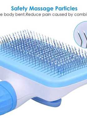 Self Cleaning Slicker Brush for Dog and Cat Removes Undercoa