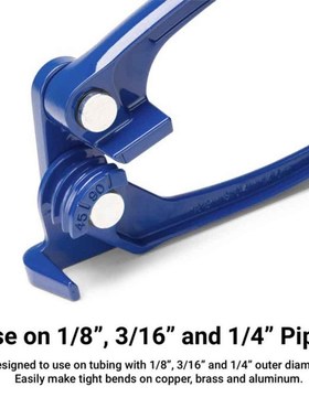 Easy Apply Durable Manual Tool Refrigerant Line Tube Bender