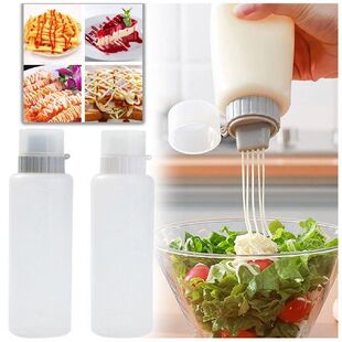 New In Silicone Ketchup Bottle Seasoning Jar Oil Bottle