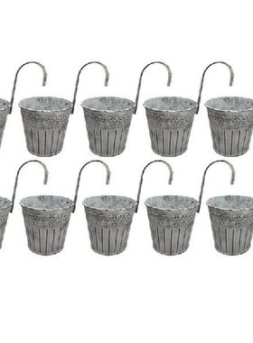 Hanging Flower Pots, Balcony Planters Railing Hanging,