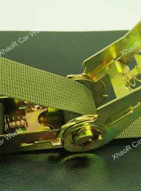 2PCS 5M Car Luggage Cargo Alloy Buck Ratchet Tape Strap Down