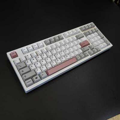 134 Keys 9009 Retro Keycaps Dye Sublimation PBT Cherry Profi
