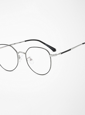 Retro Women men Metal glasses Frame  Riding Gaming Business