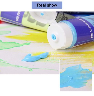 100ML pebeo Acrylic Paint Glow in the Dark Glowing paints Lu