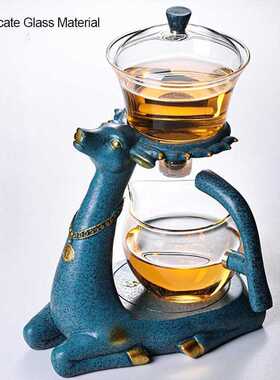 High Borosilicate Glass Teapot Turkish Drip Pot Infuser Tea