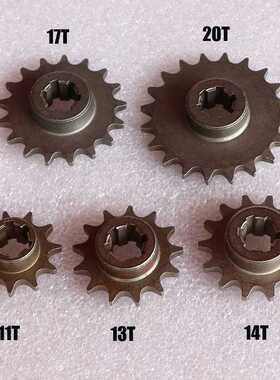 Motorcycle T8F 11 13 14 17 20 Tooth Clutch Drum Gear Box Spr