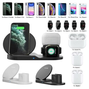 New 3 In 1 Wireless Charger Induction Charger Fast Charging