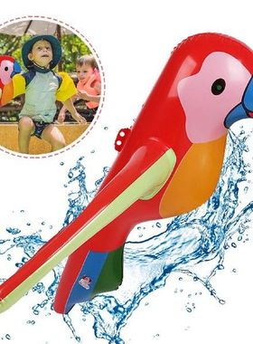 Parrot Inflatable Pool Toy Aquatic Themed Decor Inflate