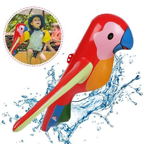 Parrot Inflatable Pool Toy Aquatic Themed Decor Inflate