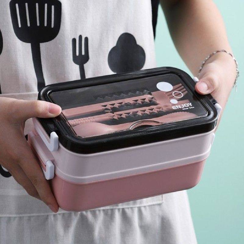 304 stainless steel lunch box bento box for school kids