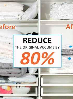 Home Vacuum Storage Organizer Bag for Cloth Bedding Compress