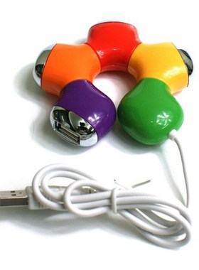 Splitter-Adapter Tablet Laptop Colorful Computer-Peripherals