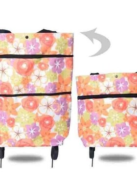 Folding Home Trolley Shopping Bag Wheels Reusable Portable E
