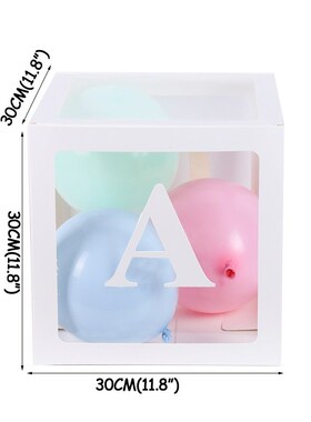 Baby 1st Birthday Decorations First Birthday Balloon Boxes w