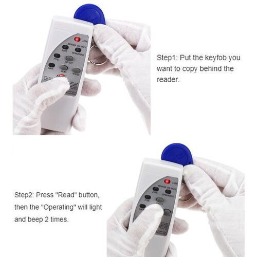 Handheld Rfid Card Reader Writer 125KHz Copier Duplicator ID
