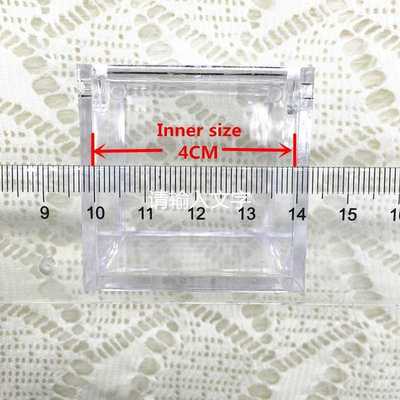 24pcs/lot Clear DIY Wedding Gift Box Baby Shower Favors Pers