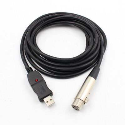 USB Microphone Cable 3m Microphone Cable Computer USB To