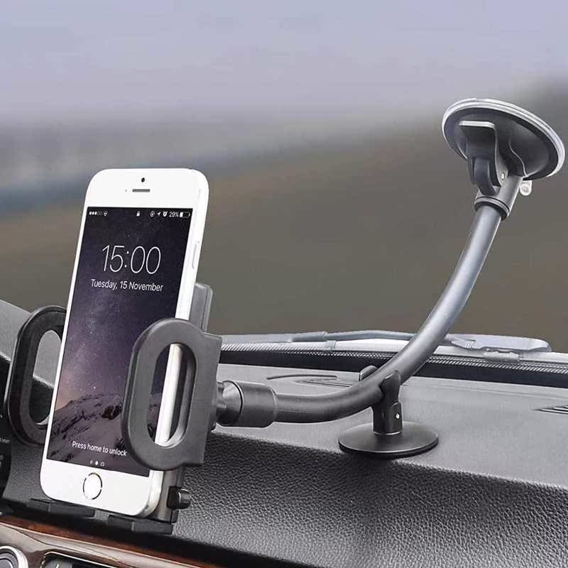 Car Mount Holder Universal Windshield Dashboard Flexible Lon