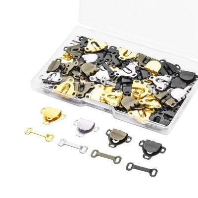60 Pairs Skirt Hooks And Eyes Sewing Hook Eye Closures For