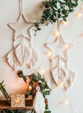 2021 New Star Metal Craft Hoops Dream Catcher Rings for Drea