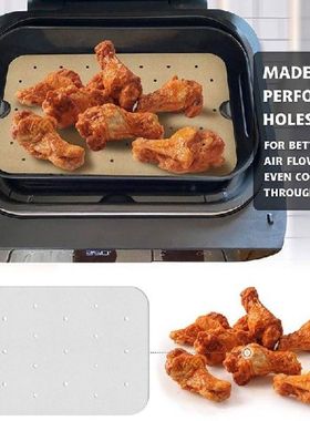 100Pcs Air Fryer Paper Liners Air Fryer Parchment Paper