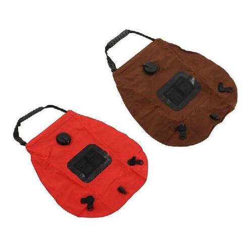 Camping Bath Bag Wide Handle 20L Lightweight Foldable PVC