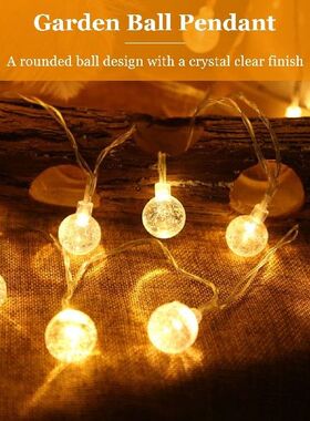 Globe String Lights USB Powered Outdoor Globe Decorative
