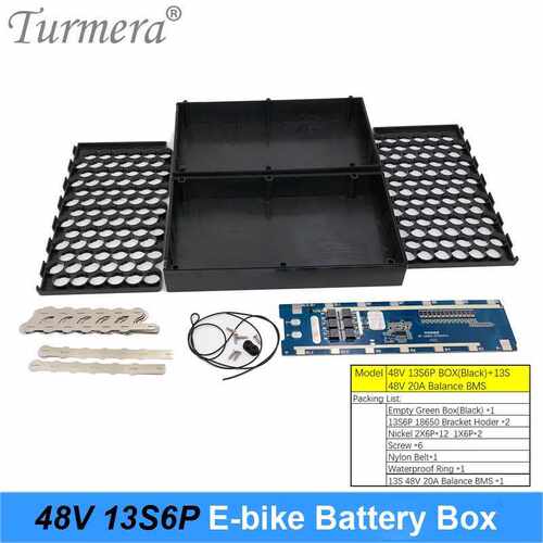 48V E-bike Lithium Battery Case with 20A Balance BMS Include