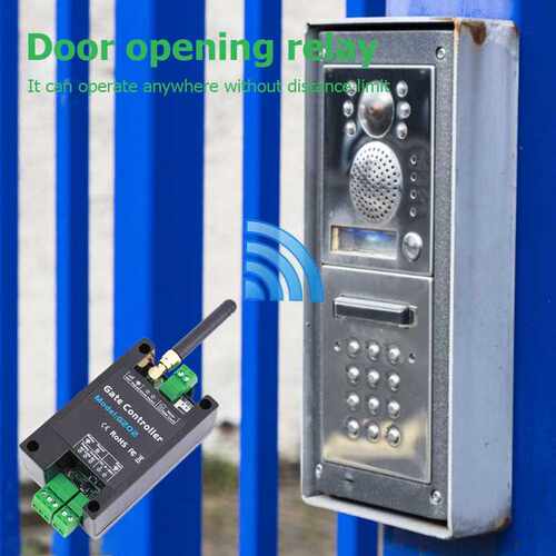 2G GSM SMS Remote Control G202 Sngle Relay Swtch Gate Open