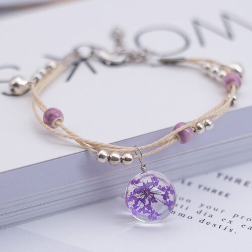 Specimens of girl's best friend friendship bracelet