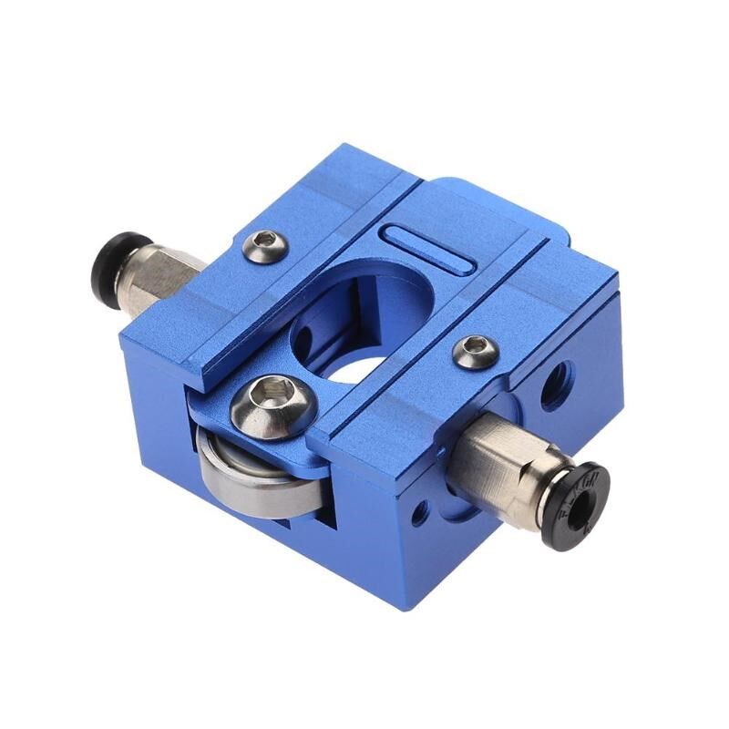 3d printer parts red/blue/sliver for reprap bulldog extrud