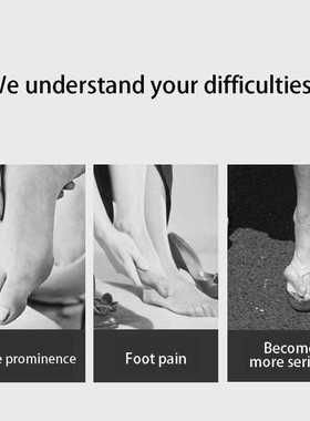 SA 2PCS Toe Separator Bunion Corrector Orthopedic Pedicure T