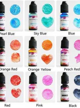 DIY Art Craft Supplies Epoxy Resin Alcohol Ink Pigt Liquid C