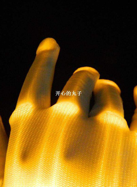 Led Wedding Favors Pair Of Led Gloves Luminous Flower Finger