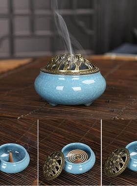 Incense Burner Cones /s/c Incense Stove Censer Ice crack Bur