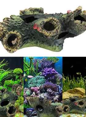 New arrival trunk for aquarium fish tank decoration res