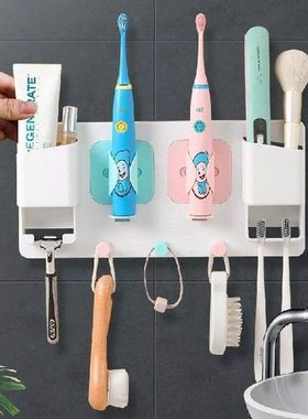 Sederhana Listrik Pemegang Sikat Gigi Dinding Rak Kamar
