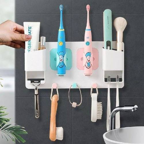 Sederhana Listrik Pemegang Sikat Gigi Dinding Rak Kamar