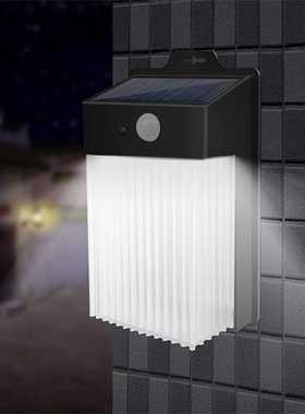 AOSONG Solar Outdoor Induction Wall Lamps Wall Street Light