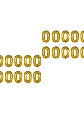 Chain Balloons Party Decorations Balloon Link Gold Decor