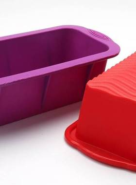 Rectangle Toast Loaf Bread Soap Cake Toast Box Silicone Mold