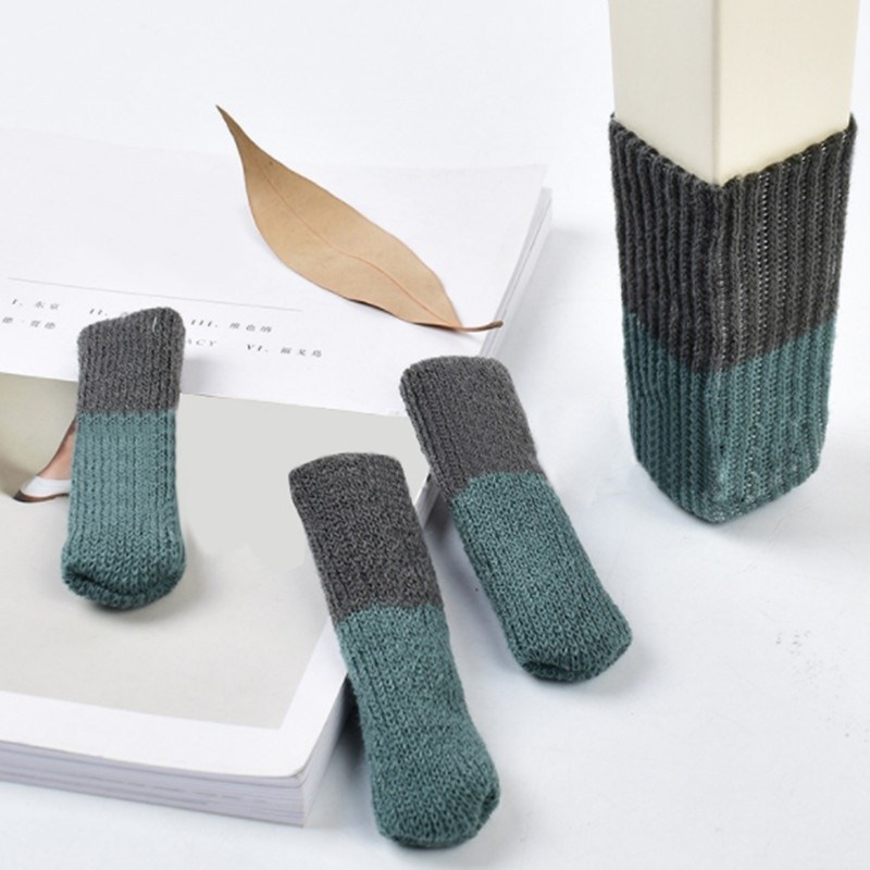 4Pcs Cat Paw Table Foot socks Chair Leg Covers Floor Protect