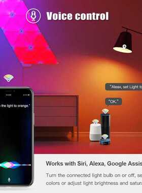 Wifi Smart LED Bulb 12W E27 RGB CW Color Changing Light Dim