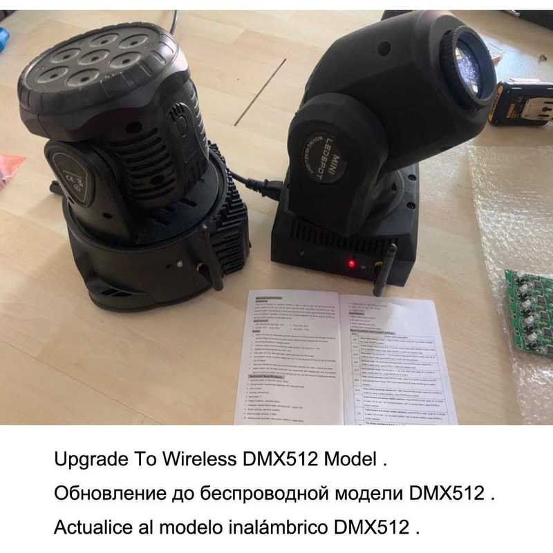 2 in 1 Wireless DMX Transmitter Receiver DMX512 Wireless PCB