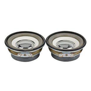 2Pcs Mini Audio Portable Speakers Altavoz 4 Ohm 3W 50MM 36MM