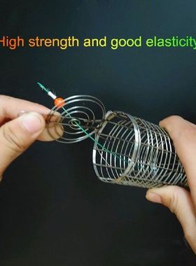 5x Solid Pengumpan Pancing Kandang Perangkap Keranjang