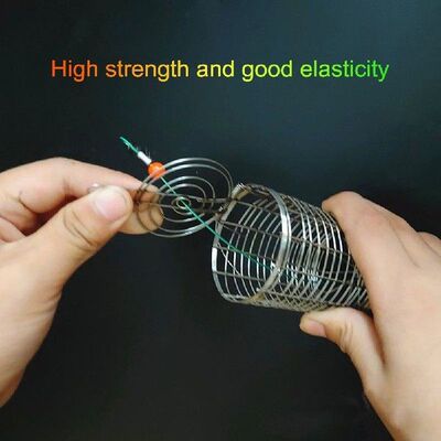 5x Solid Pengumpan Pancing Kandang Perangkap Keranjang