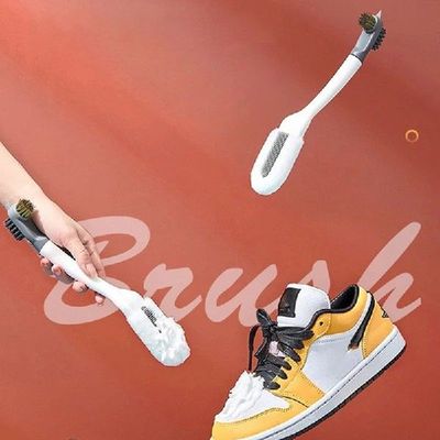 1pc New Long-handled Board Scrubbing Clothes Bristle Brush
